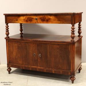 Antica credenza Luigi Filippo in noce - Italia epoca '800